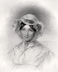 Frances Trollope, Engraved by W. Holl, from 