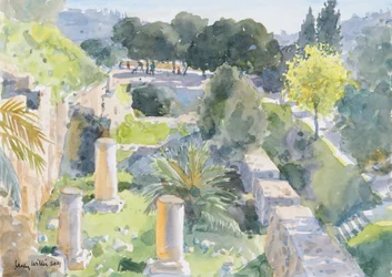 Roman Columns, Old Jerusalem