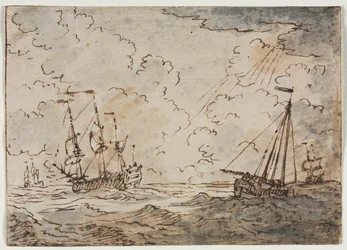 Ships at Sea, 17th Century
