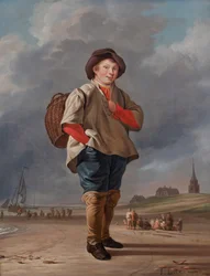 A Fisher Boy on the Beach