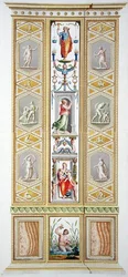 Panel from the Raphael Loggia at the Vatican, from 