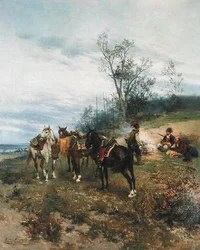Grazing, c.1890