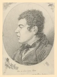 Portrait of the Poet Hiller