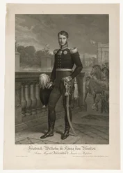 Friedrich Wilhelm III on the Place de la Concorde