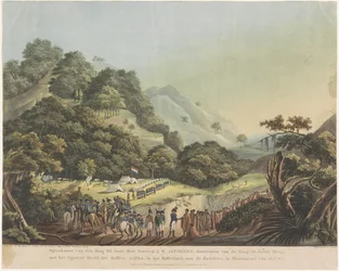 Meeting Between Governor-General Janssens and the Xhosa Leader Gaika, 1803