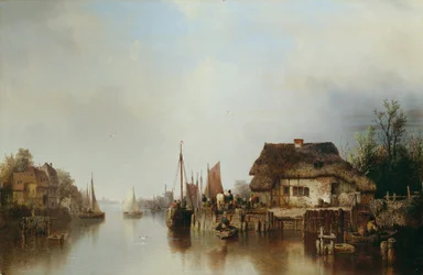 Scheldt River Bank