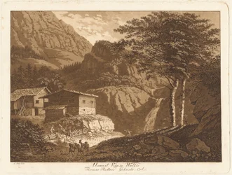 Near Visp in Wallis / Thomas Platter