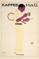 Advertising Poster for Kaffee Hag