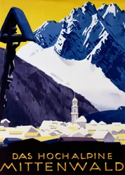 The high alpine Mittenwald