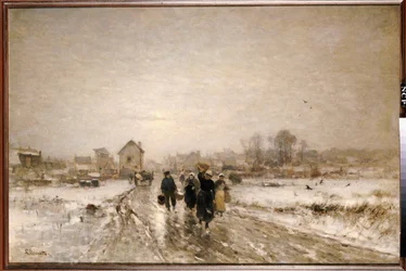 Returning from Market