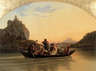 Crossing at Schreckenstein