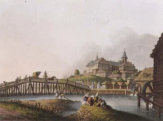 The Palace at Bucharest, Romania, plate 25 from 
