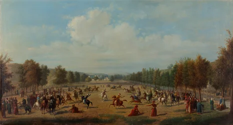 Game of Jereed in Kagithane, c. 1890