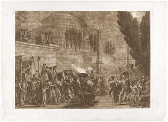 Procession at Ancient Temple