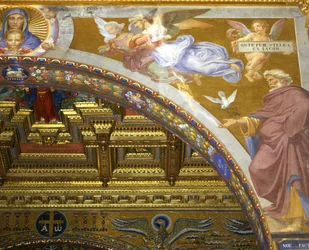 Virgin Mary, with Angels and the Patriarchs