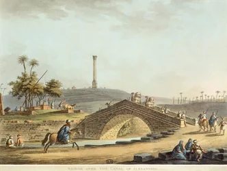 Bridge Over the Canal in Alexandria