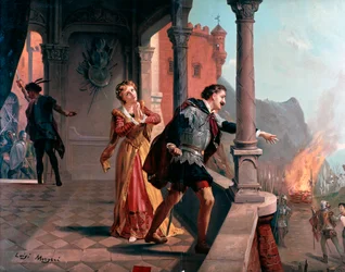 Illustration for Manrico Aria, Di Quella Pira Act III, in Il Trovatore