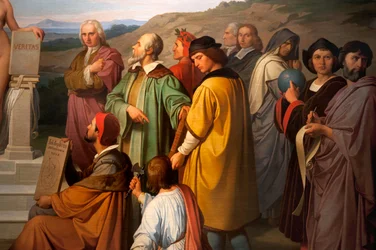 The triumph of Truth (detail)