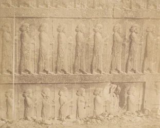 Procession on the Facade of the Grand Staircase