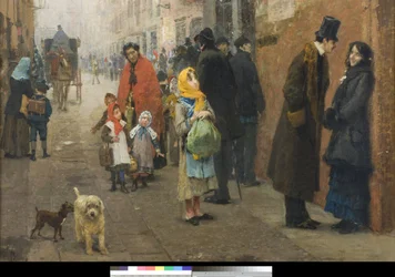 A Street in Milan