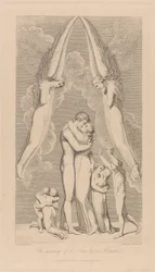 The Meeting of a Family in Heaven