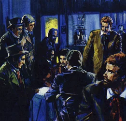 The Cafe Guerbois became the meeting place of Renoir