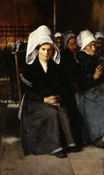 Breton Woman at Prayer