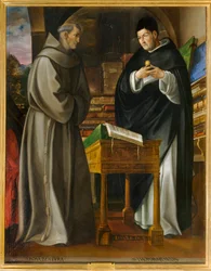 Saint Bonaventura and Saint Thomas Aquinas