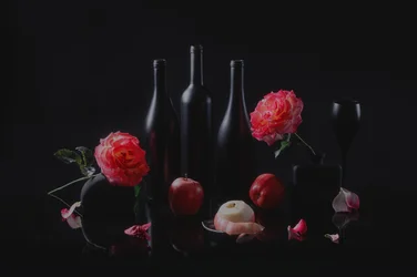 Elegant Dark Still Life