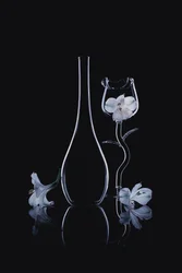Elegant Glass Orchids