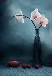 Orchids, Tea and Cherries