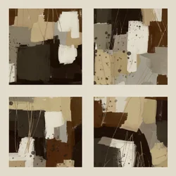 Earthy Abstract Strokes