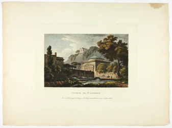 Church of St. Andrew, plate eighteen from the Ruins of Rome