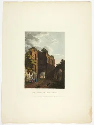 The Arch of Dolabella, Plate Thirty-Five from the Ruins of Rome