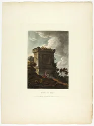 Tomb of Nero, plate 7 from the Ruins of Rome