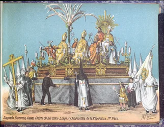 Procession During Holy Week in Seville