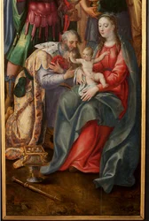 Adoration of the Magi, Triptych, Right Panel (detail)