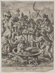 The Seven Maccabean Brothers Killed by Antiochus