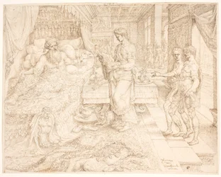 Ahasuerus, When He Could Not Sleep, Consulting the Records