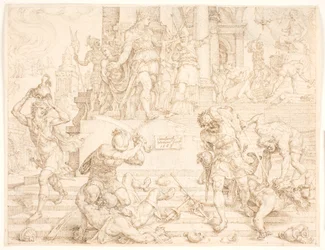 Josiah Orders All Things Made for Baal to Be Destroyed and the Priests Killed