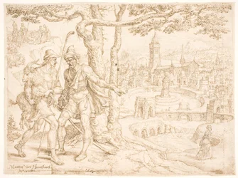 Judah Sending Tamar the Kid by Hira, the Adullamite
