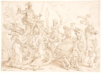 Triumphal Chariot. War