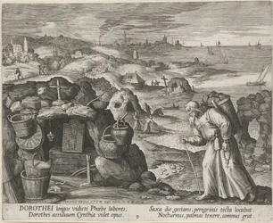 Saint Dorotheus of Gaza as a Hermit