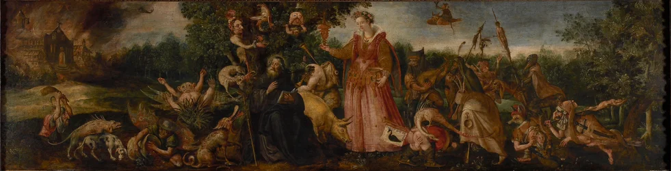 The Temptation of Saint Anthony, 1585-1590