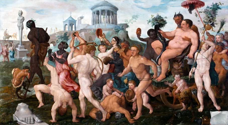 The Triumphal Procession of Bacchus by Maarten Jacobsz van Heemskerck