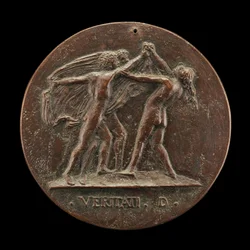 Truth Unveiled by Two Men (reverse)