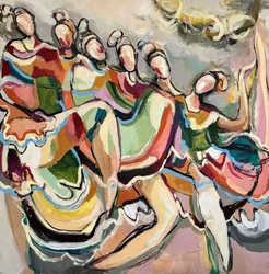 Vibrant Group Dance