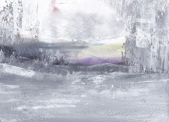Ethereal Grey Landscape