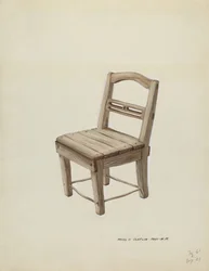 Small Wooden Chair