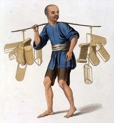 A Pillow Seller, plate 33 from 